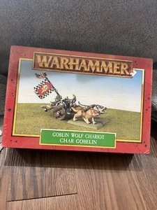 Warhammer Goblin Wolf Chariot NIB Metal - Games Workshop Citadel Wolves - Picture 1 of 2