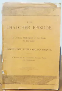 The Thatcher Episode - 1896 Edition - Picture 1 of 2