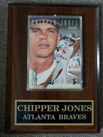 Chipper Jones Wall Mounted Plaque Cover