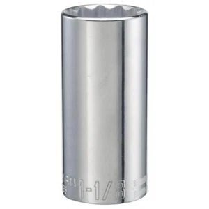 CRAFTSMAN Deep Socket, SAE, 1/2-Inch Drive, 1-1/8-Inch, 12-Point (CMMT47533) - Foto 1 di 1