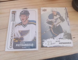 Alex Pietrangelo 2 Rookie Card Lot