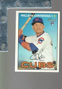 Topps Heritage #505 2016 Willson Contreras ¡Hola#! ¡Nuevo+! Pack FRESCO! RC Rookie CUBS - Imagen 1 de 1