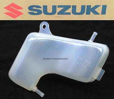 Genuine Coolant Radiator Reservoir Boil Over Tank DRZ400 E S SM Overflow #Y137 - Image 1 of 4