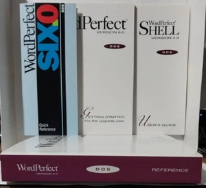 WordPerfect for Windows Version 6.0 Complete User Manuals / Paperwork NO Disks - Picture 1 of 6