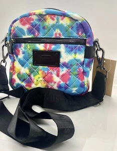 Steve Madden Umhängetasche Batik hell mehrfarbig Nylon gesteppt - Bild 1 von 8