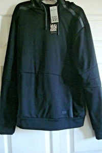 Men's Southpole Tech Fleece Hooded Top Pullover Black XL NEW - Picture 1 of 2
