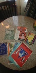 20 títulos de partituras de colección...libros de canciones...principios a mediados de 1900 - Imagen 1 de 12