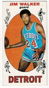 1969-70 Topps Basketball #8 Jimmy Walker - Detroit Pistons RC - Picture 1 of 2