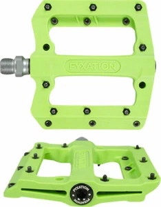 Fyxation Mesa MP Pedals - Platform, Composite/Plastic, 9/16", Green - Picture 1 of 1