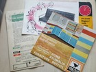 1960s vintage home decor / furniture ephemera (see details and photos)