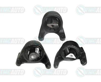 3 Pcs LH RH Rear A/M Engine Mount Set fits Jeep Grand Cherokee WJ 4WD 99-05 4.7L - image 1 of 4