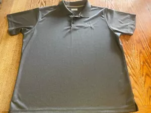 Columbia Hombres Golf Omni Wick Polo Gris Cuello Atlético XL - Imagen 1 de 7