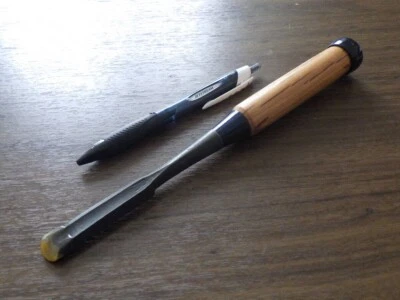 Cinzéis japoneses Hon Nagakuni Sotomaru Nomi 15mm não usados - Imagem 1 de 4