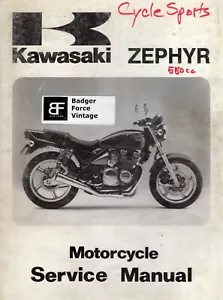 Kawasaki 1990 Zephyr Service Manual MN1044 - Bild 1 von 2