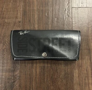 Vintage Ray Ban Side Street Black Sunglasses / Glasses Thin Soft Case Only - Picture 1 of 6