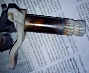 1980 Suzuki GS850G rear brake pivot shaft - Picture 1 of 2
