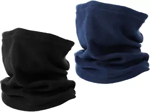 Calentadores de cuello polar esquí cuello polainas invierno cubierta facial bufanda para hombres mujeres - Imagen 1 de 7