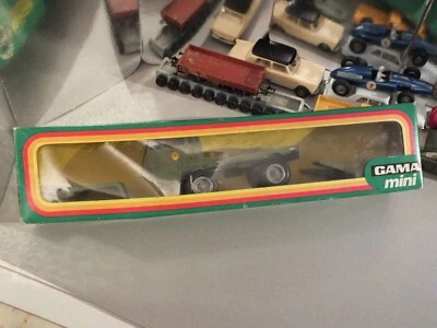 Gama 94057 Trattore Krupp con pianale per trasporti pesanti  Perfetto in scatola - Immagine 1 di 4