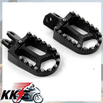 KKE REPOSAPIÉS CLAVIJAS PEDALES APTOS PARA SUZUKI RM125 RM250 RMX250S RMX250R 1989-1999 NEGRO Foto 1 de 4