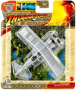 Matchbox Indiana Jones Sky Busters River Flyer Diecast Vehicle - Picture 1 of 1