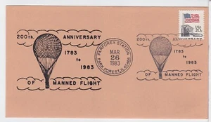 TurtlesTradingPost - Park Forest, IL 1983 200th Anniversary Ballooning Pictorial - Bild 1 von 1