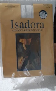Vintage Isadora transparente Strumpfhose Farbe " weiß " Größe B / Style # 4050 NEU - Bild 1 von 5