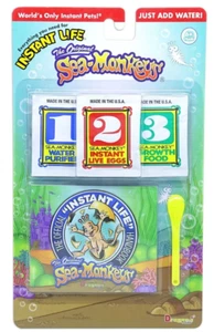 Sea Monkeys Instant Life Pack Includes Water Purifier Eggs Food & Spoon- AU - Picture 1 of 4