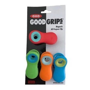 OXO Good Grips hellrot grün blau Küchentaschenclips - 4 - Bild 1 von 2
