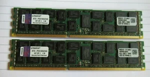 Kingston KTD-PE313K3/24G 16GB 2x8GB PC3-10600 DDR3-1333MHz ECC CL9 240P Memory - Picture 1 of 3