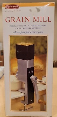 Molinillo de grano manual Back to Basics modelo 555 molinillo de harina hierbas café especias Foto 1 de 4