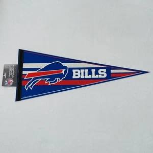 Buffalo Bills NFL Football WinCraft Classic Felt Pennant Banner Flag 30x12 - Picture 1 of 6