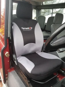 Land Rover Defender 90 / 110 Terrafirma Waterproof Front Seat Covers GI220 - Picture 1 of 2