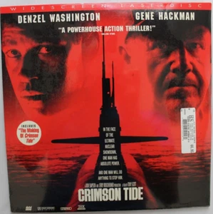 CRIMSON TIDE [NEW LASERDISC] LD WIDESCREEN DENZEL WASHINGTON THX *QUICK SHIP* - Picture 1 of 4