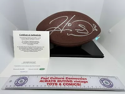 Original Authentic HINES Ward  Autographed Football ReichPM With COA - Image 1 of 4