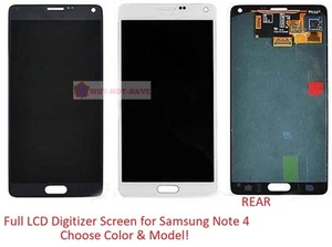 Ricambio schermo digitalizzatore LCD completo per Samsung Galaxy Note 4 IV - Foto 1 di 4