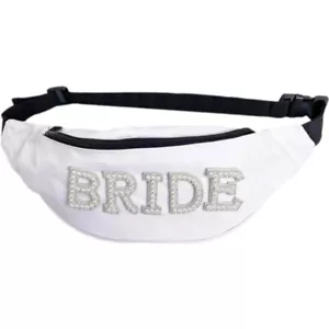 Bride To Be Bum Bag Fanny Pack Waist Belt Hens Night Party Bridal Wedding Gift - Picture 1 of 2