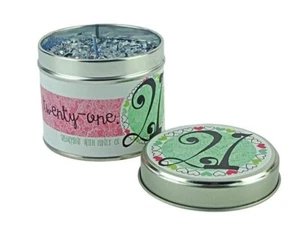 21st Birthday Tracey Russell Candle Gift - Picture 1 of 1