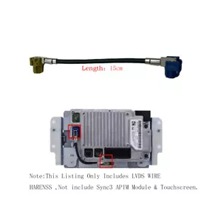 Cable(ONLY)Für Sync 3 Sync 4 Ford 8.46" Screen Display Touch Radio Navigation - Picture 1 of 8