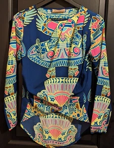 Mara Hoffman Women's Beach Pool Cover-Up L/S Top Size XS - Picture 1 of 21