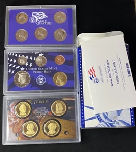 2008-S United States Mint 14 Coin Proof Set OGP & COA Free Shipping - Picture 1 of 2