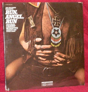 OST LP SEALED  RUN, ANGEL, RUN  STU PHILLIPS TAMMY WYNETTE 1969 EPIC BIKER FLICK - Imagen 1 de 2