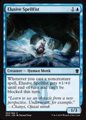 Dragons of Tarkir - Elusive Spellfist - Foil - Image 1 of 1