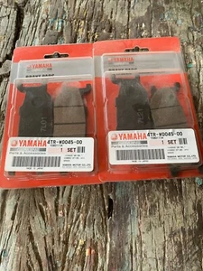 Yamaha OEM Brake Pads 2 Sets Part 4TR-W0045-00 - Bild 1 von 1