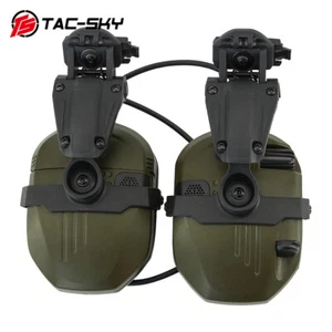 TS ARC Rail Helmhalterung Gehörschutz Lärmschutz Tactical Headset - Bild 1 von 7
