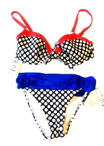 Swim Systems Luna & Luna Azul Bikini Swimsuit L Top/M Bottoms NWT $127 - Picture 1 of 6