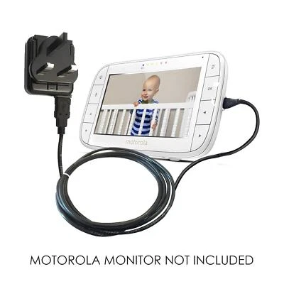 Battery Charger Adapter Power Supply for Motorola Connect MBP867 Baby Monitor - Image 1 of 3