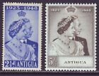 Antigua 1948 SC 98-99 MH Set Silver Wedding
