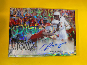RS18470 2022 Leaf Pro Set Metal Action Ink Kaleidoscope AUTO Cameron Rising #/20