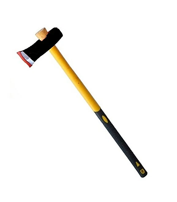 MAZZA/ACCETTONE SPACCALEGNA DA 3,5 KG CON MANICO IN FIBRA DI VETRO OCCHIO OVALE - Immagine 1 di 1