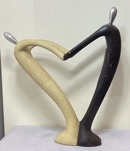Rare Find Couple Dancing Figurines - Art Abstract Sculpture Desktop Ornament - Picture 1 of 12